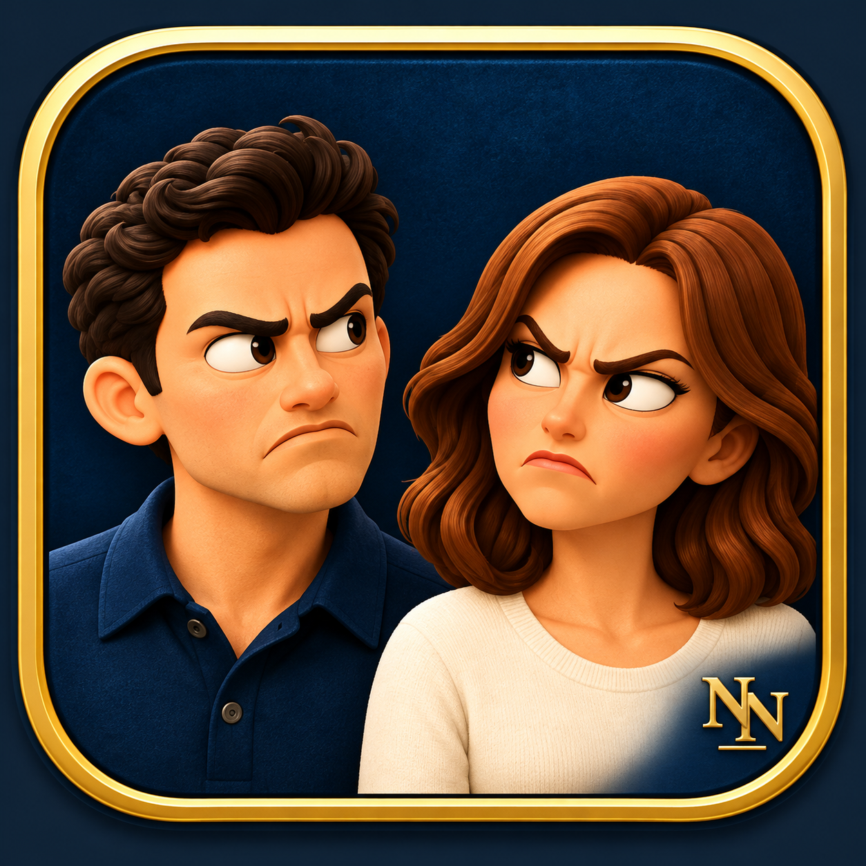 No Nonsense Toolbox bundle: angry, grumpy couple without tape